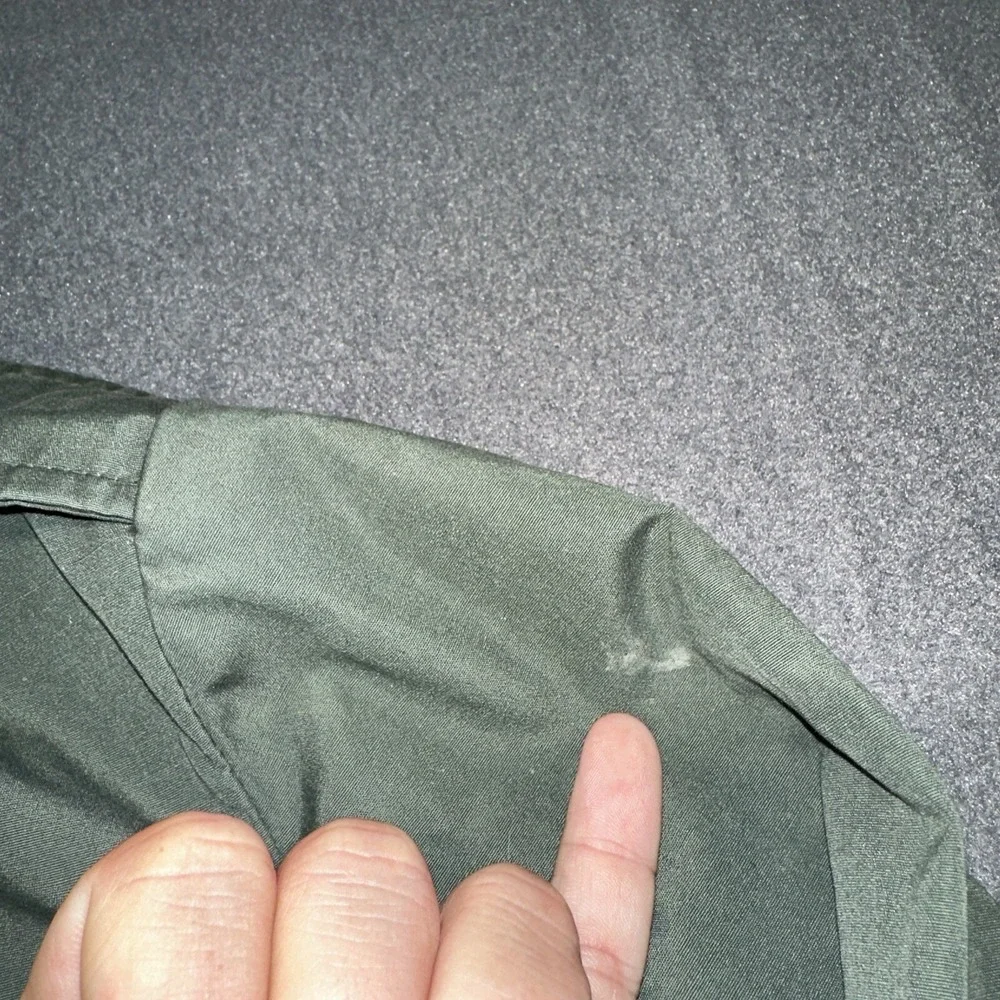 VINTAGE 70s  AG-274 MILITARY GREEN WATER REPELLENT JACKET SIZE 40 TALL